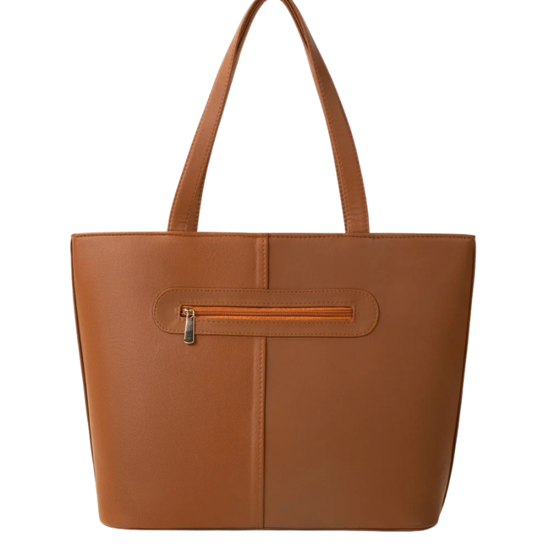 Tan Tote Bag
