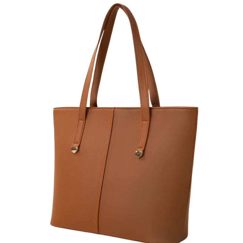Tan Tote Bag